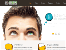 Tablet Screenshot of deqube.com